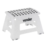 Banqueta Plástica Dobrável Vonder Altura 22 cm