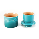 Manteigueira Francesa Le Creuset Cerâmica Premium Azul Caribe