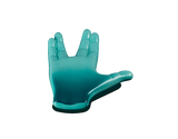 Descanso para Colher Spock Live Long & Prosper™ Star Trek
