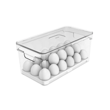 Organizador de Ovos com Tampa Clear Fresh