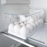 Organizador de Ovos com Tampa Clear Fresh
