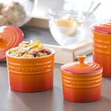 Porta Condimentos com Tampa 200ml Le Creuset Laranja Flame