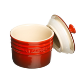 Porta Condimentos com Tampa 200ml Le Creuset Vermelho Cerise