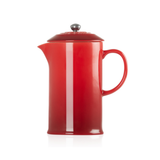 Prensa Francesa Cafeteira de Cerâmica Premium 1 Litro Le Creuset Vermelho Cerise