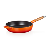 Frigideira Antiaderente Le Creuset Signature Funda 28 cm Cabo de Madeira Sem Tampa