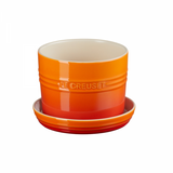 Vaso para Ervas e Flores com Bandeja 14cm Le Creuset