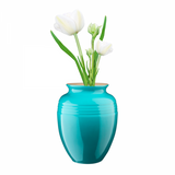 Vaso para Flores 15 cm Ceramica Premium 1L Le Creuset Azul Caribe