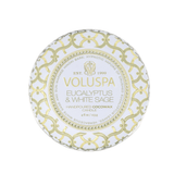 Velas Especiais Voluspa Fragrância Eucálipito e Sálvia Lata 113g