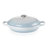 Caçarola Buffet Signature 30 cm Ferro Fundido Puxador Prata Le Creuset