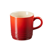 Caneca Cappuccino de Cerâmica Le Creuset de 200 ml Vermelho Cerise