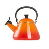 Chaleira Le Creuset Kone Aço Esmaltado 1,6L Laranja Flame