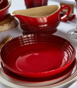 Prato Fundo de Cerâmica Premium 22cm Le Creuset Vermelho Cerise