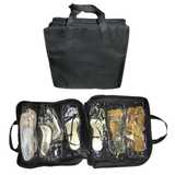 kit Porta Sapatos com 3 Para Viagem Organizador de Mala com 6 Divisórias Organon