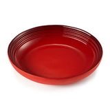 Prato Fundo de Cerâmica Premium 22cm Le Creuset Vermelho Cerise