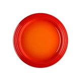 Prato Raso de Cerâmica Premium 22cm Le Creuset Laranja Flame