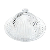 Queijeira de Cristal De Chumbo Com Tampa Empire 20cm