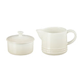 Set Creme e Acucar de Ceramica Premium Le Creuset Meringue