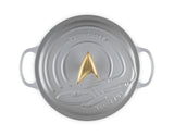Panela Redonda Signature 26cm Enterprise Pegador de Ferro Starfleet Star Trek