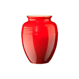 Vaso para Flores 15 cm Ceramica Premium 1L Le Creuset Vermelho Cerise